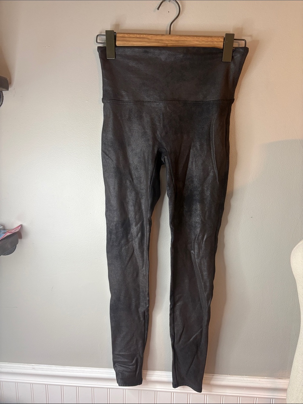 High-Waisted Spanx Black leggings